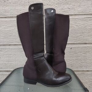 stuart weitzman 5050 dark brown boots size 4M